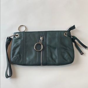 Vía Spiga Green Leather Bag